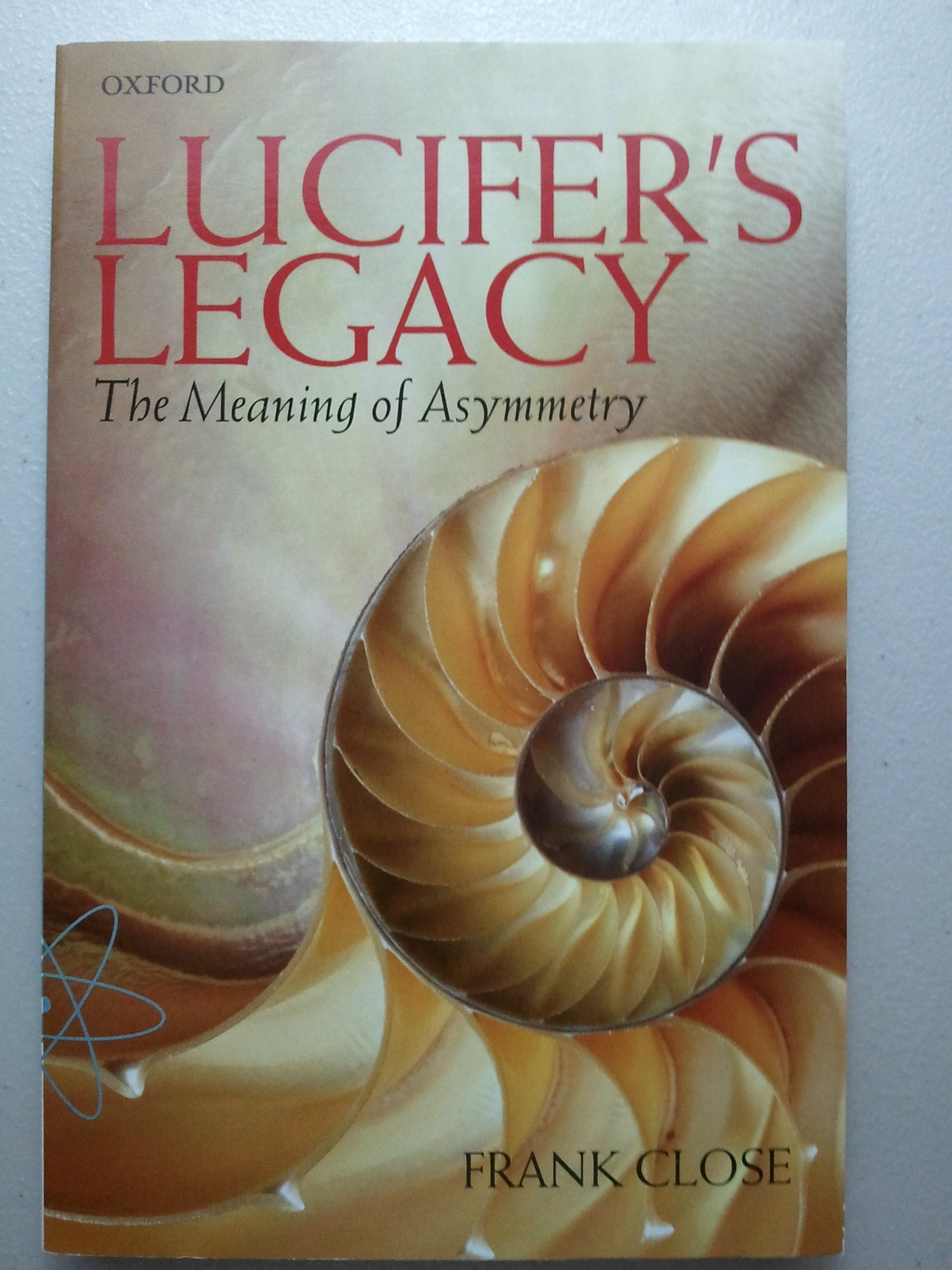Lucifer'S Legacy: The Meaning Of Asymmetry,Used