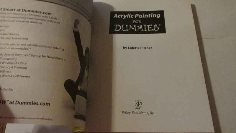 Acrylic Painting for Dummies,Used