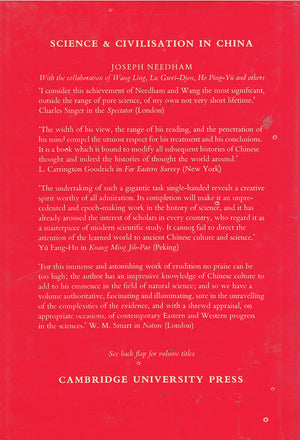 The Shorter Science and Civilisation in China, Vol. 2,Used