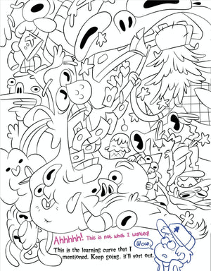 Gravity Falls Don'T Color This Book!: It'S Cursed!