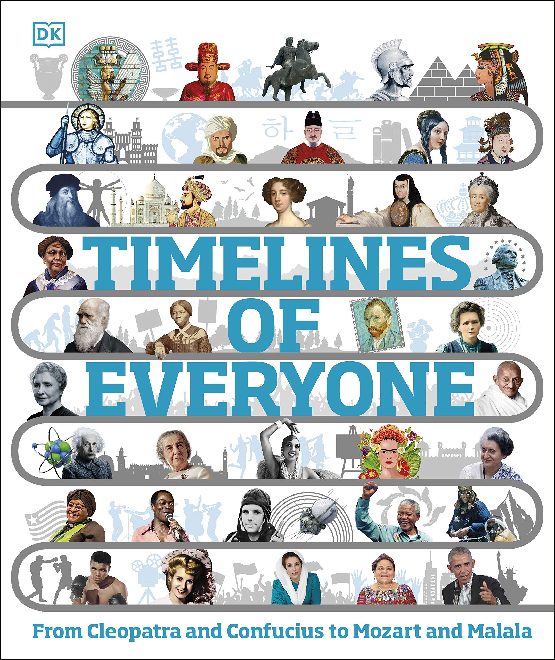 Timelines of Everyone: From Cleopatra and Confucius to Mozart and Malala,New