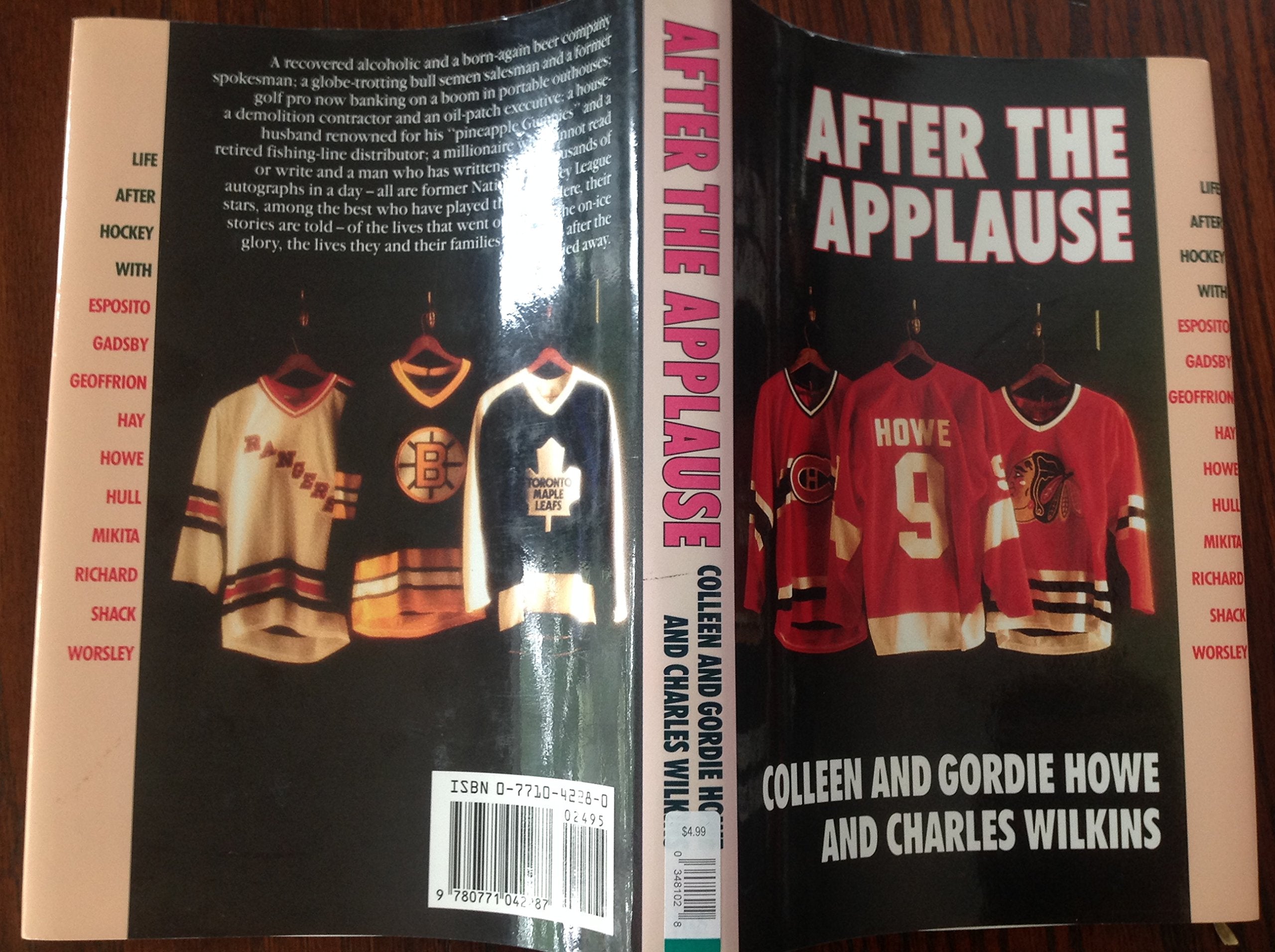 After the Applause: Ten NHL Greats and Their Lives After Hockey,Used