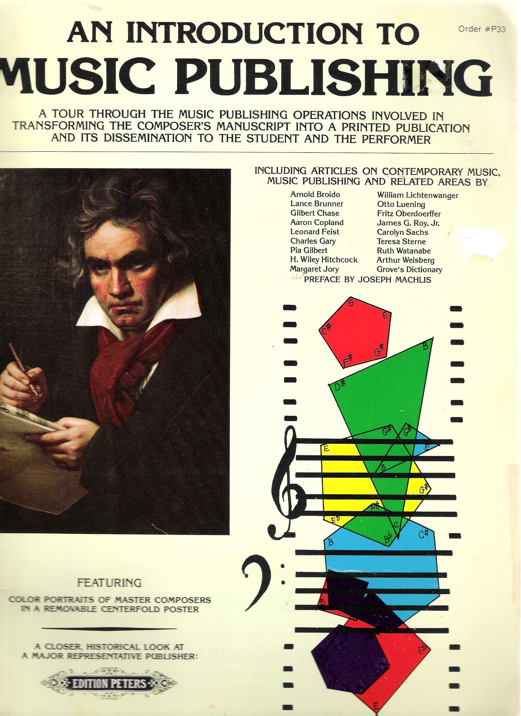 Introduction To Music Publishing: A Tour Through The Music Publishing Operations... Ed By Carolyn Sachs (Edition Peters, No 33)-used