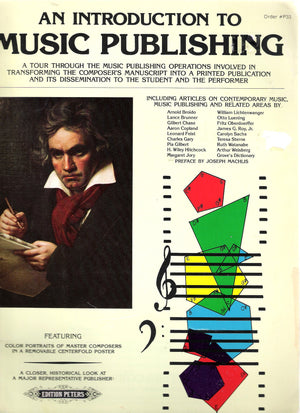 Introduction To Music Publishing: A Tour Through The Music Publishing Operations... Ed By Carolyn Sachs (Edition Peters, No 33)-used