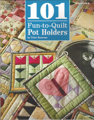 101 FuntoQuilt Pot Holders,Used
