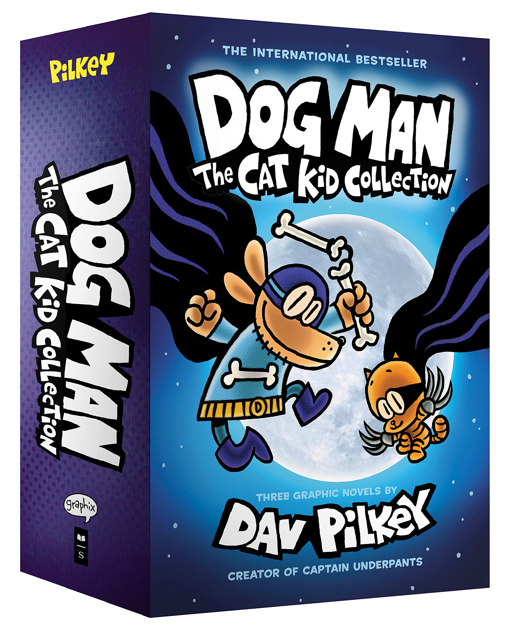 Dog Man: The Cat Kid Collection: From the Creator of Captain Underpants (Dog Man #46 Box Set),Used