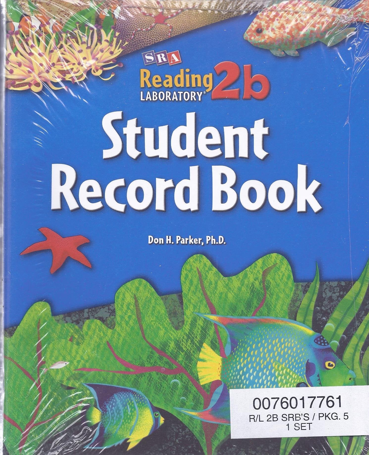 Reading Lab 2b, Student Record Book (5pack), Levels 2.5  8.0 (READING LABS),Used