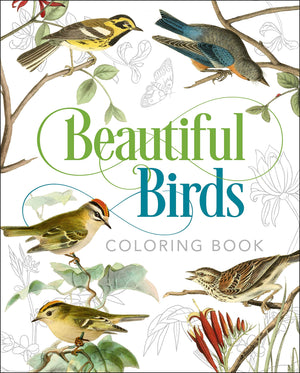 Beautiful Birds Coloring Book (Sirius Classic Nature Coloring),Used