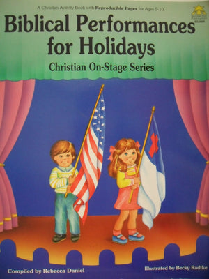 Biblical Performances for Holidays (Christian onStage),Used