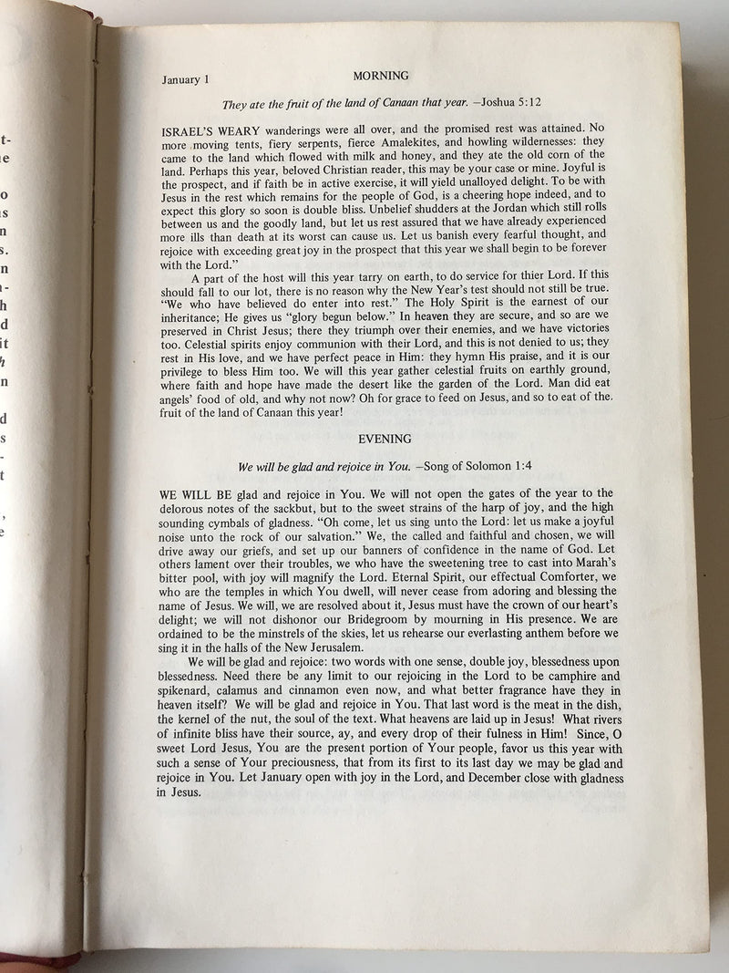 Morning and Evening, NIV version,New