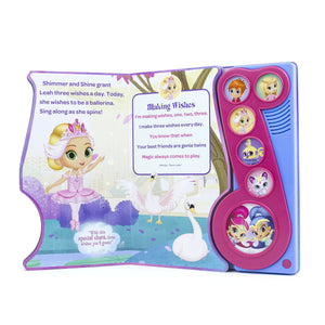 Nickelodeon  Shimmer and Shine  Sparkle and Sing Sound Book  PlayaSong  PI Kids,Used