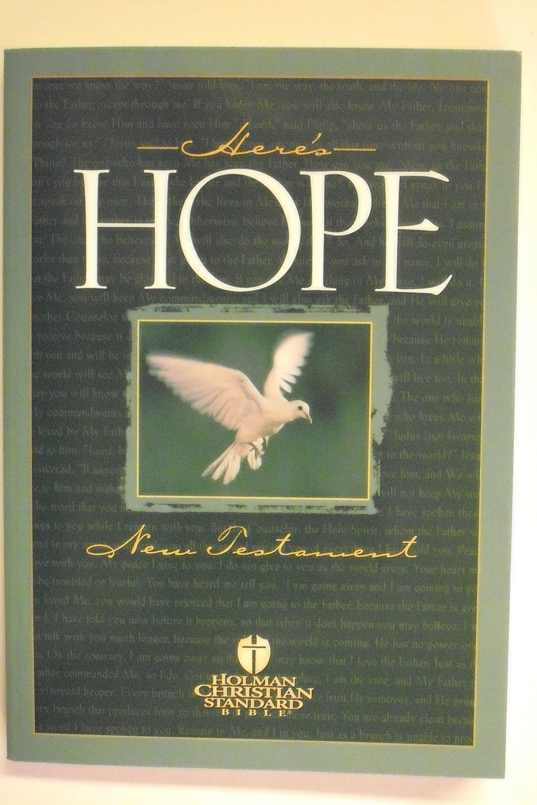 Here's Hope New Testament: Holman Christian Standard Bible,Used
