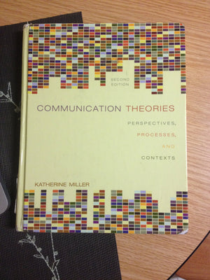 Communication Theories: Perspectives, Processes, and Contexts,Used