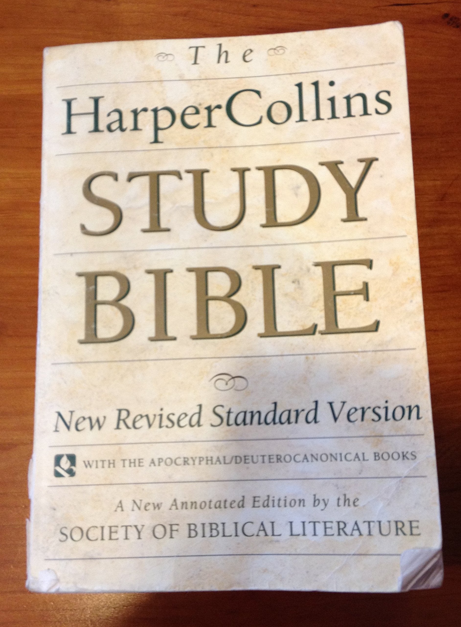 The Harpercollins Study Bible : New Revised Standard Version With The Apocryphal/Deuterocanonical Books,New