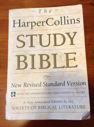 The Harpercollins Study Bible : New Revised Standard Version With The Apocryphal/Deuterocanonical Books,New