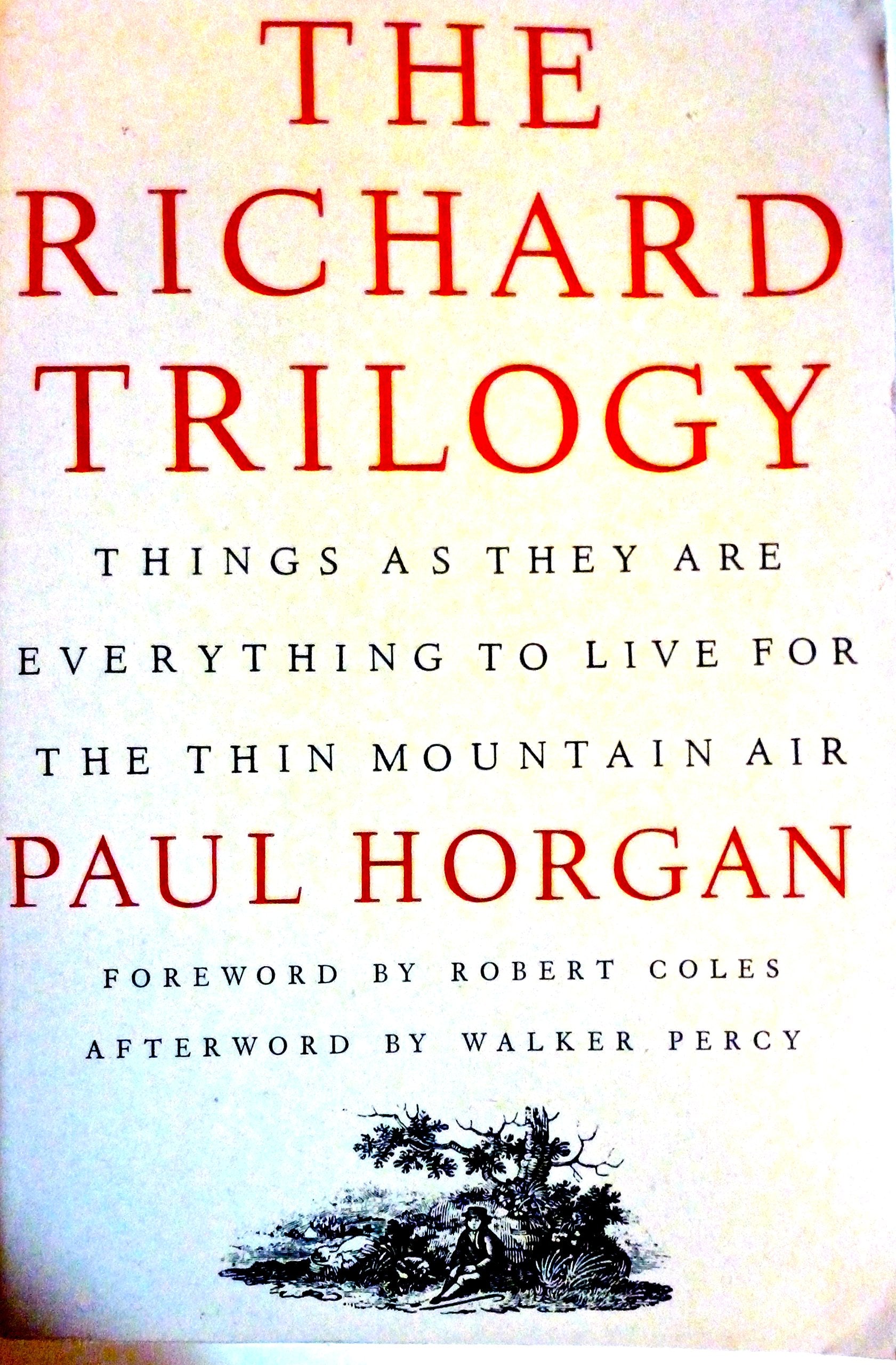 The Richard Trilogy: Things As They Are [1951], Everything To Live For [1968], The Thin Mountain Air [1977]