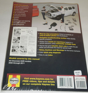 GM Chevrolet HHR, 20062011 Repair Manual (Haynes Repair Manual),Used
