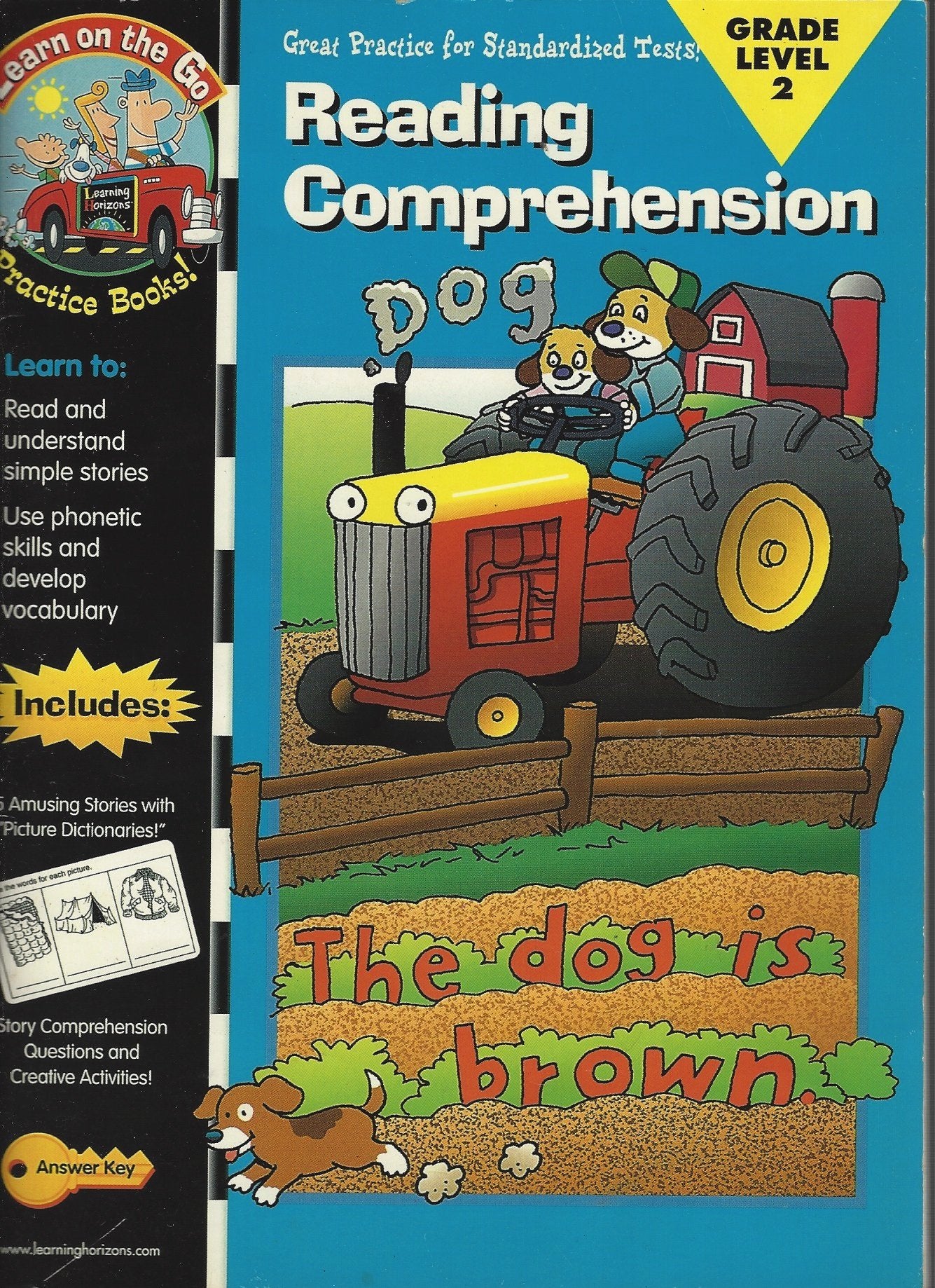 Reading Comprehension: Grade 2 (Learn on the Go Reading Comprehension),Used