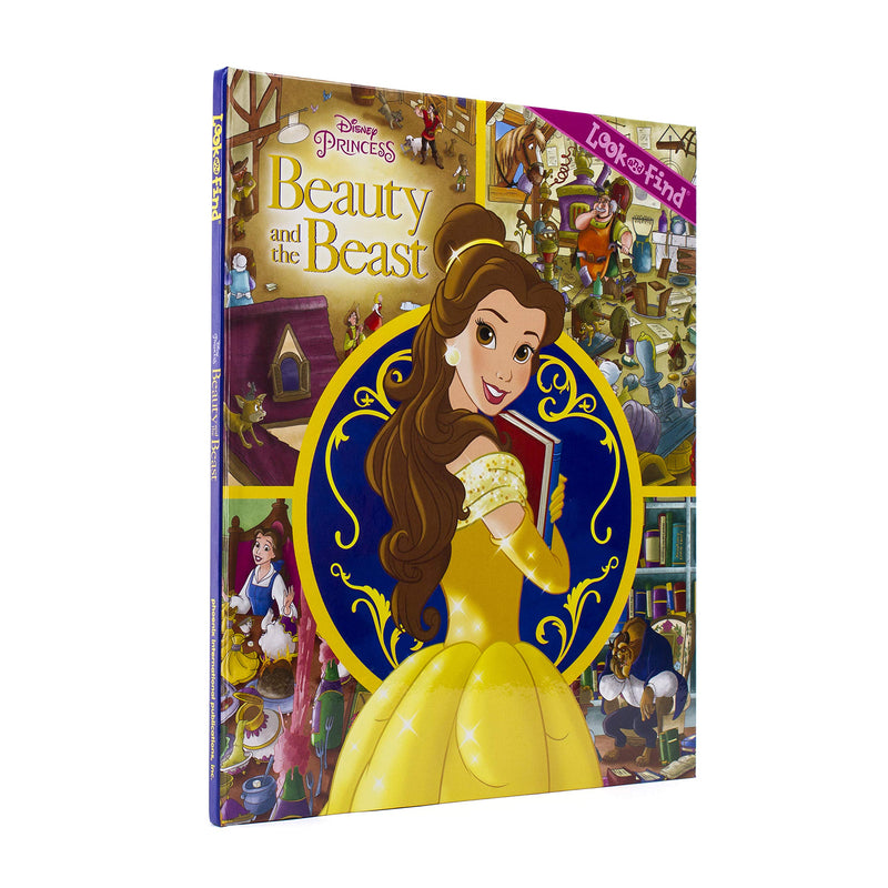 Disney Princess  Beauty and the Beast Look and Find Activity Book  PI Kids,Used