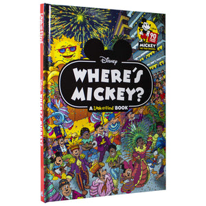Disney  Where'S Mickey Mouse  A Look And Find Book Activity Book  Pi Kids-used