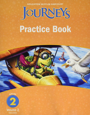 Practice Book Consumable Volume 2 Grade 2 (Hmr Journeys/Medallions/portals 201012),Used