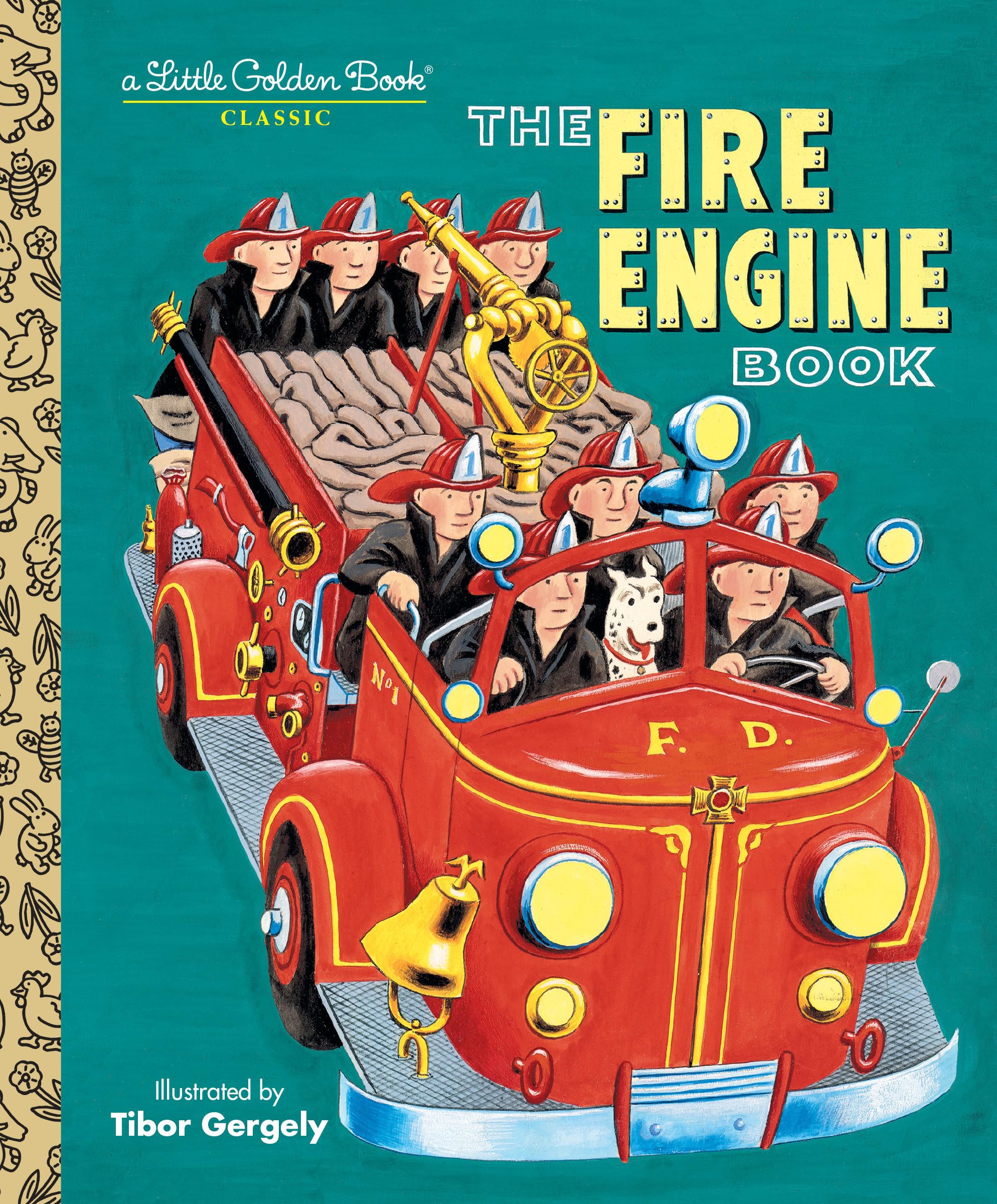 The Fire Engine Book (Little Golden Book),Used