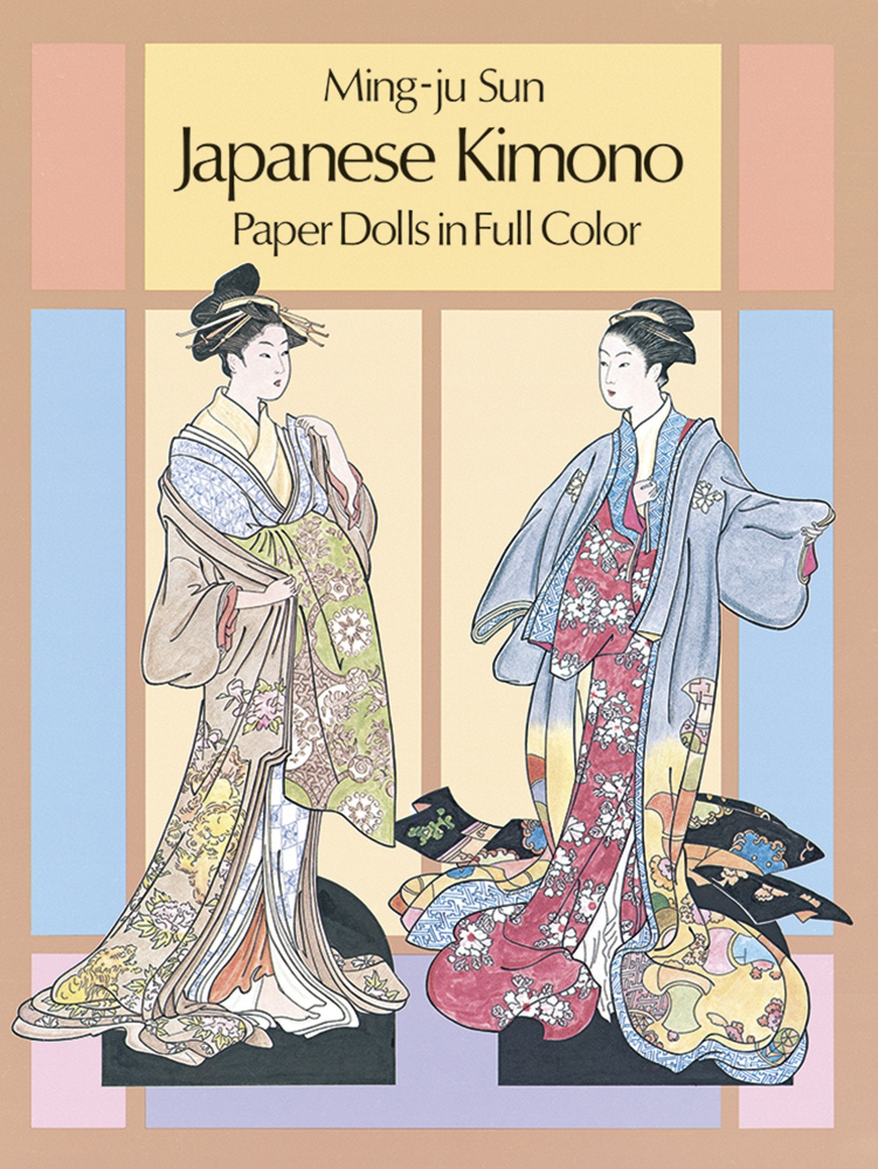 Japanese Kimono Paper Dolls (Dover Paper Dolls),Used