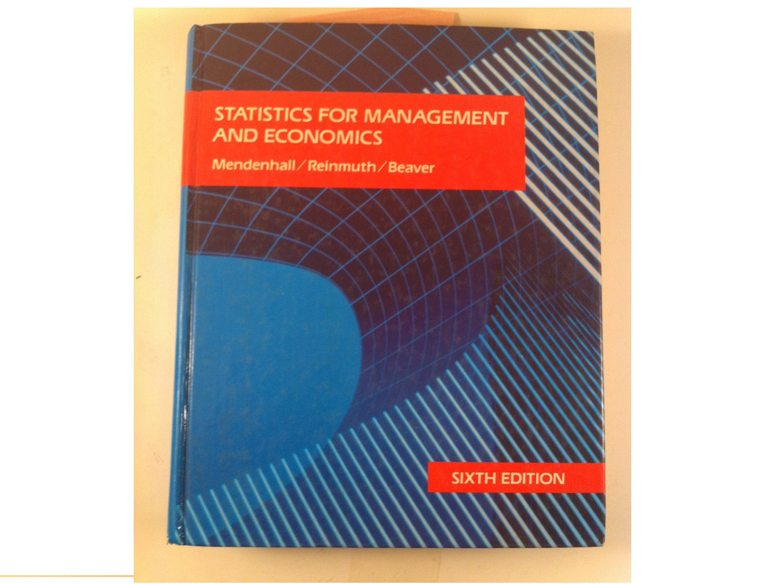 Statistics for management and economics (The Duxbury series in statistics and decision sciences),Used