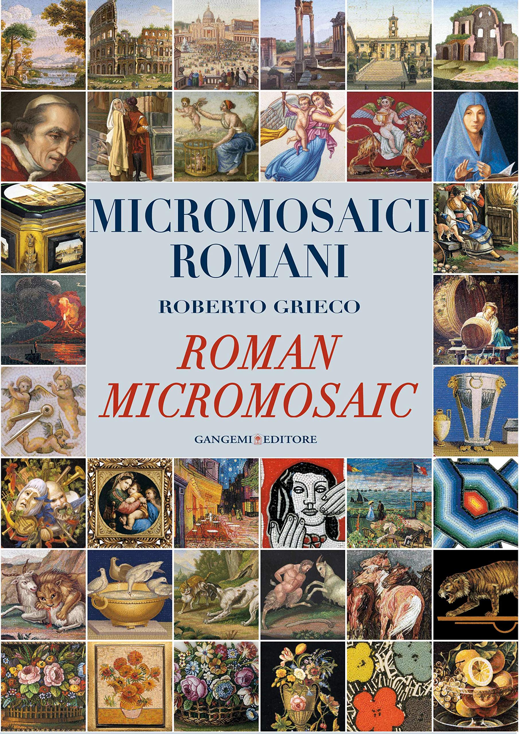 Roman Micromosaic,Used