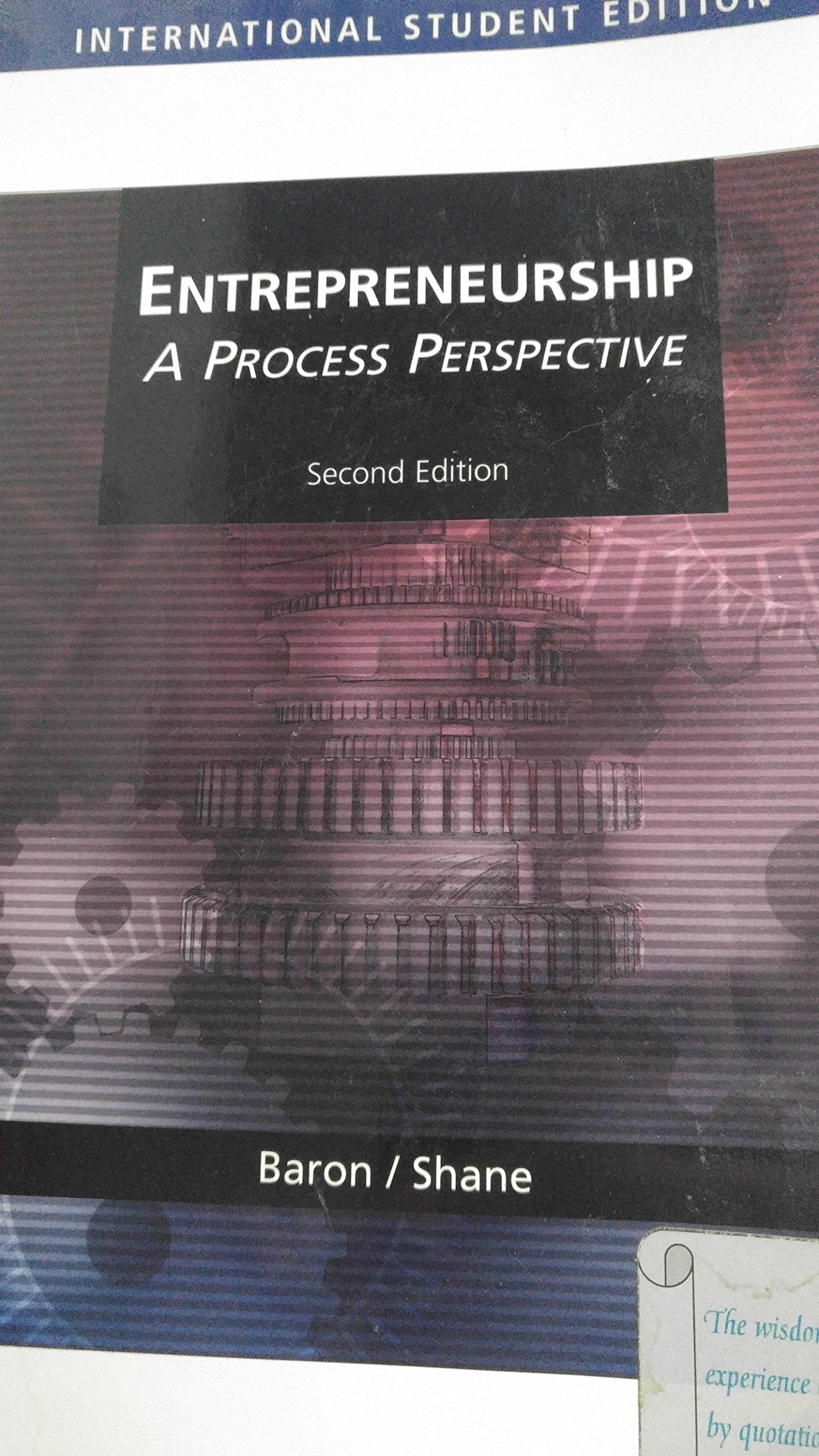 Entrepreneurship: A Process Perspective,Used