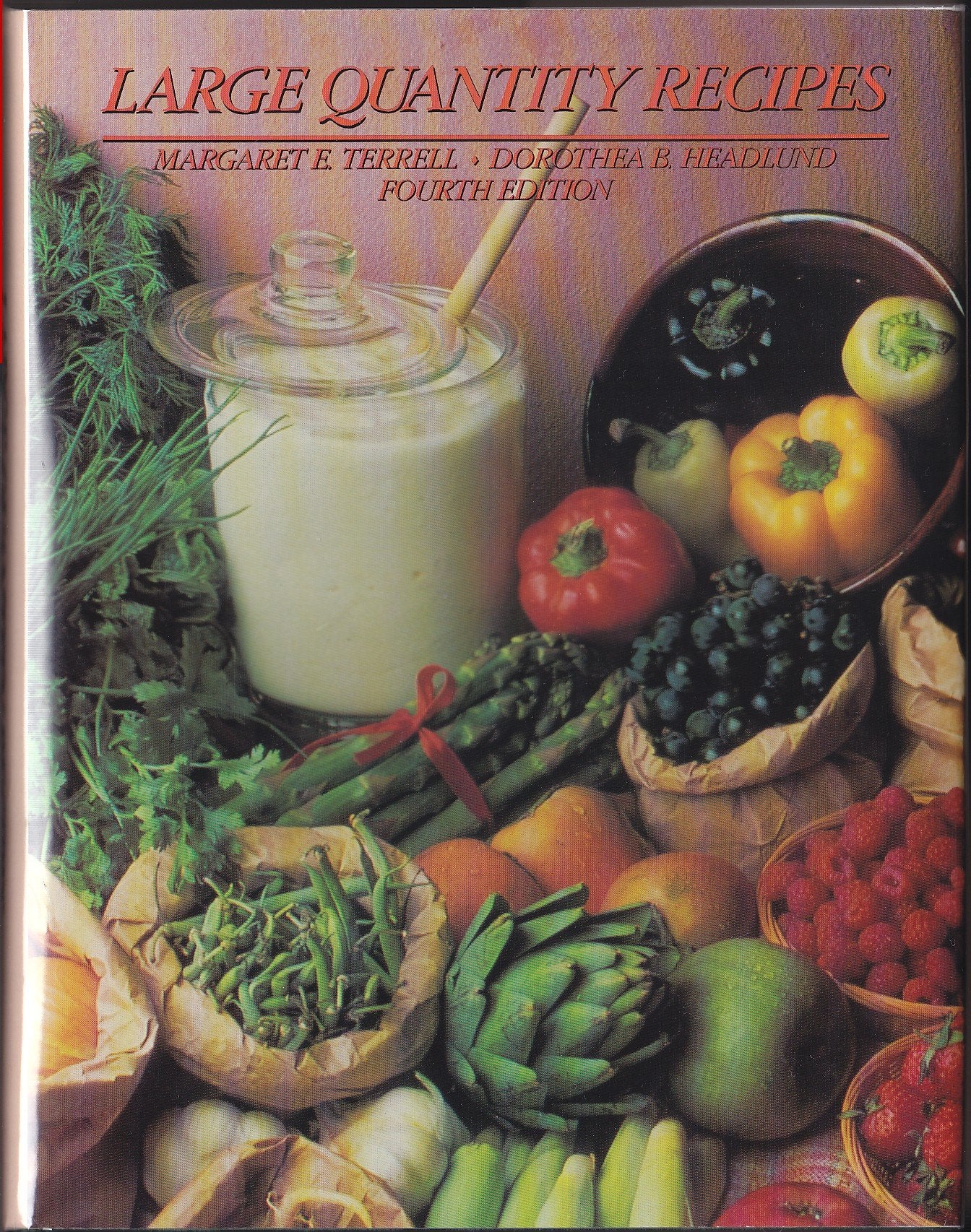 Large Quantity Recipes,Used