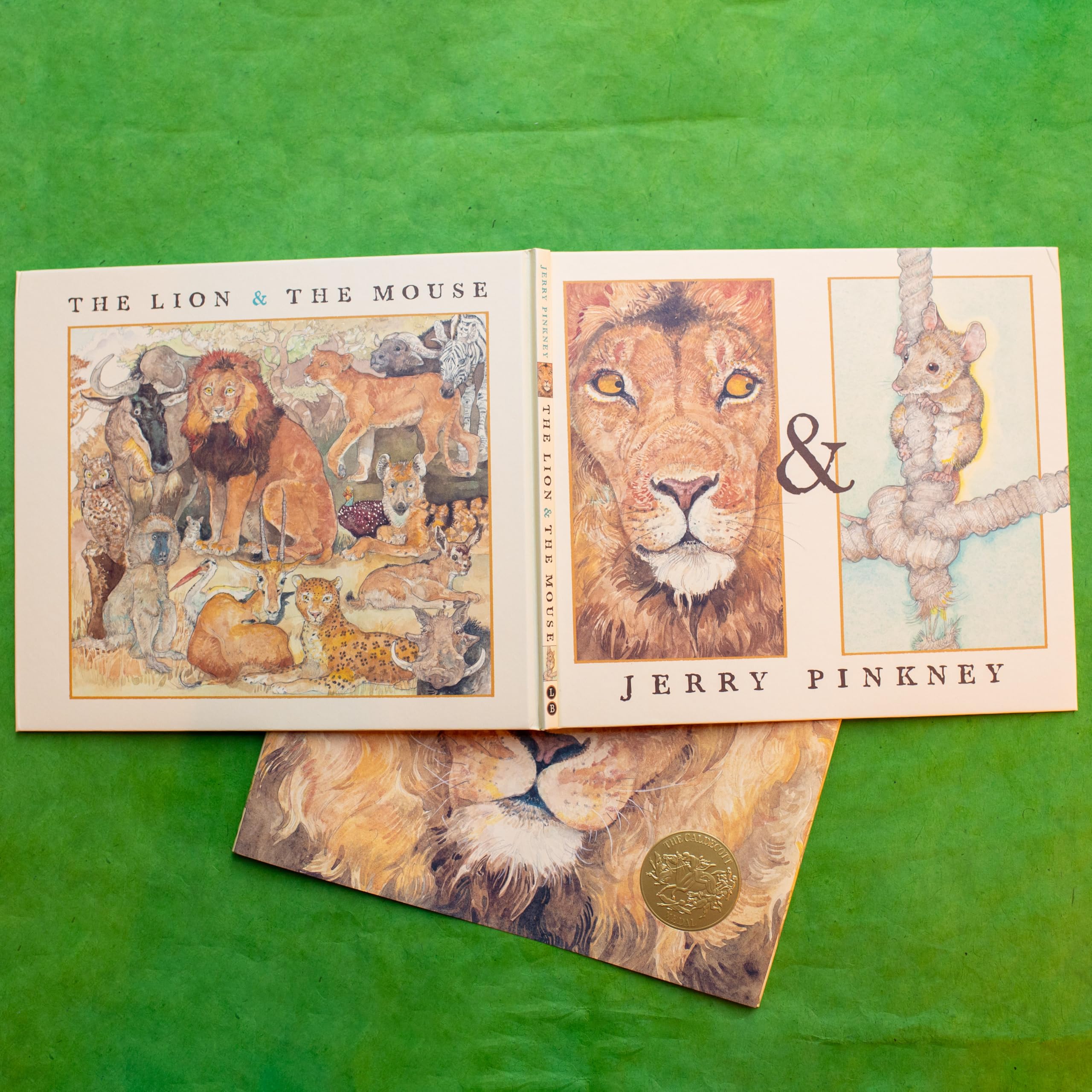 The Lion & the Mouse (Caldecott Medal Winner),New