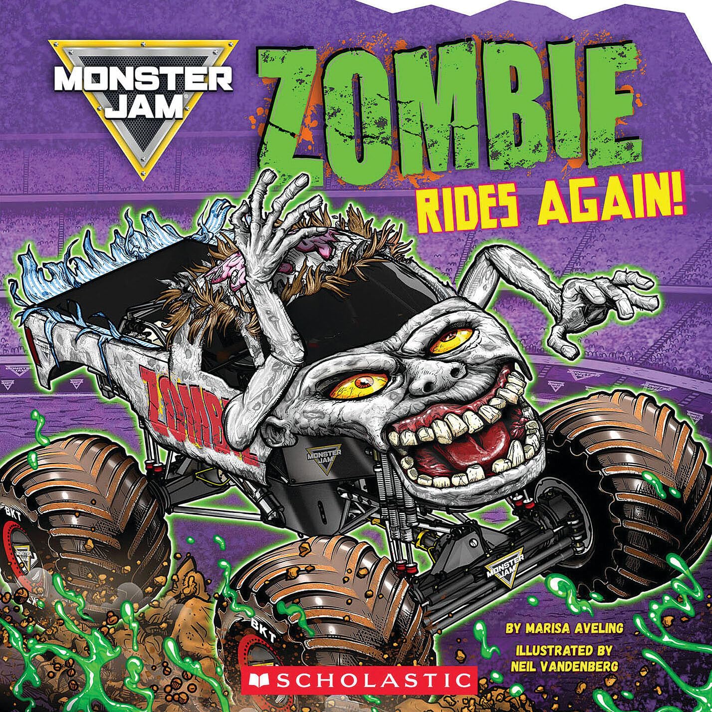 Monster Jam: Zombie Rides Again! (Deluxe Storybook)