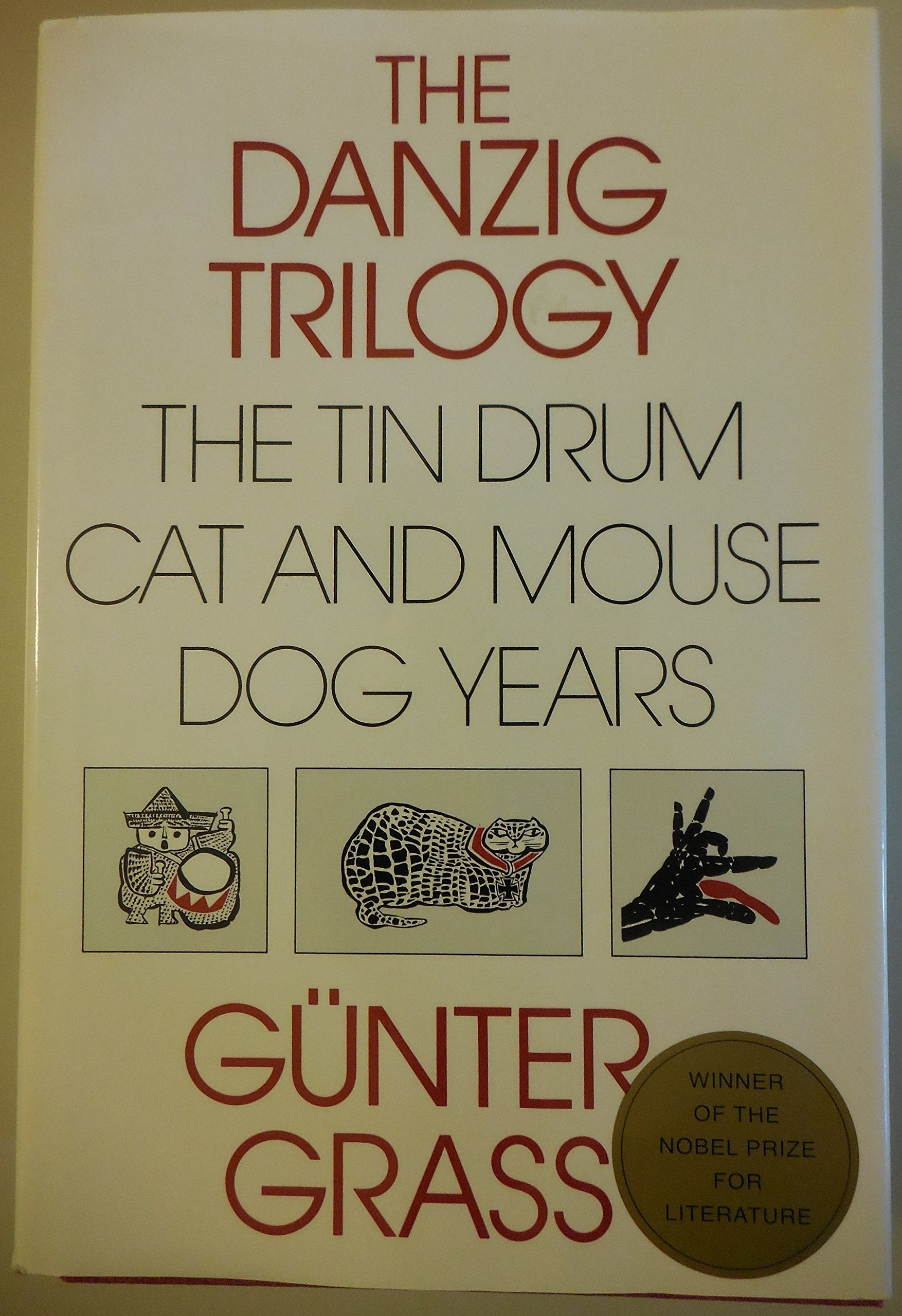 Danzig Trilogy: The Tin Drum, Cat and Mouse, Dog Years (English and German Edition),New