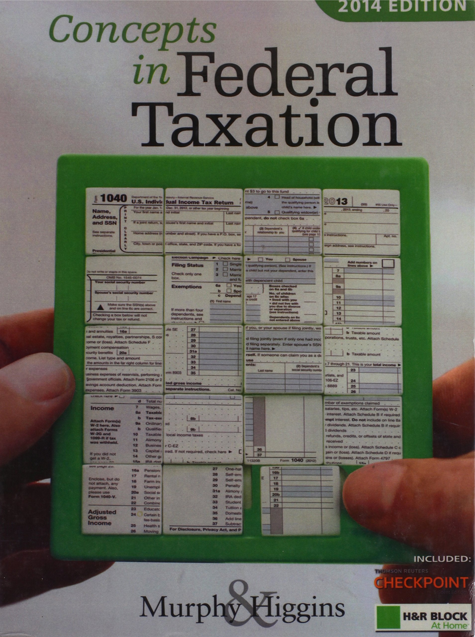 Concepts in Federal Taxation 2014, Professional Edition (with H&R BLOCK At Home Tax Preparation Software CDROM),New