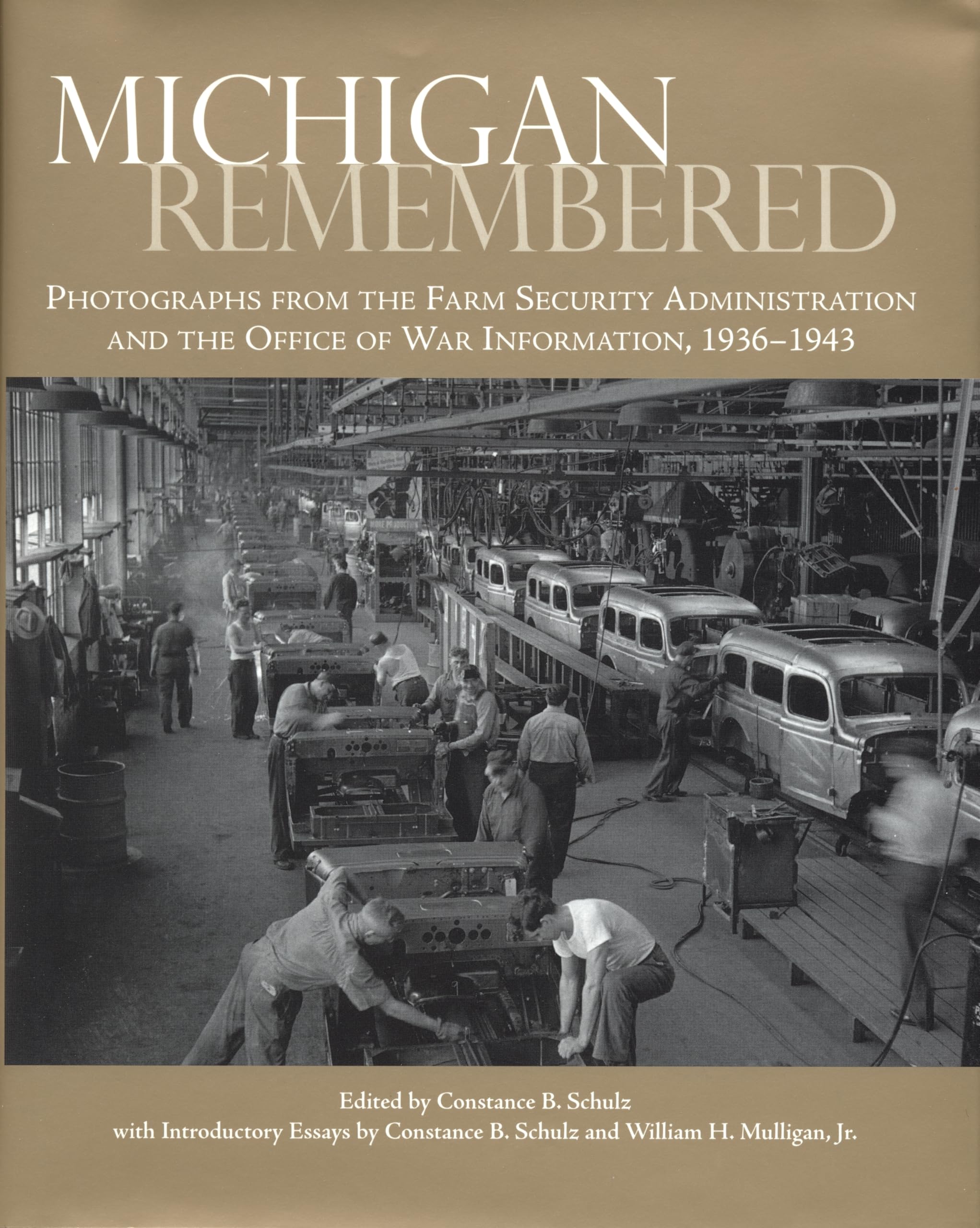 Michigan Remembered: Photographs for the Farm Security Administration and the Office of War Information, 19361943 (Great Lakes ,Used
