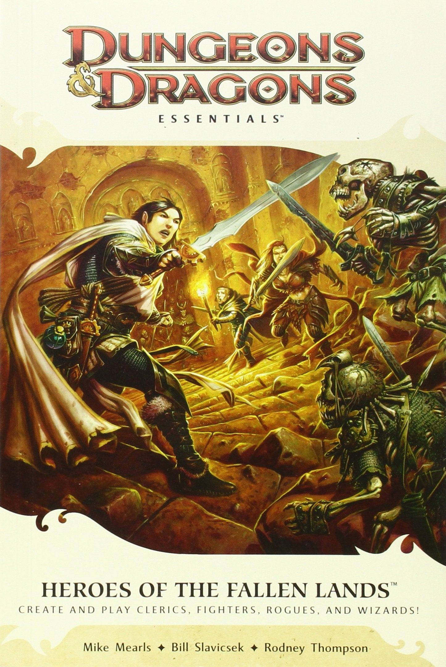 Heroes Of The Fallen Lands: An Essential Dungeons & Dragons Supplement (4Th Edition D&D),Used
