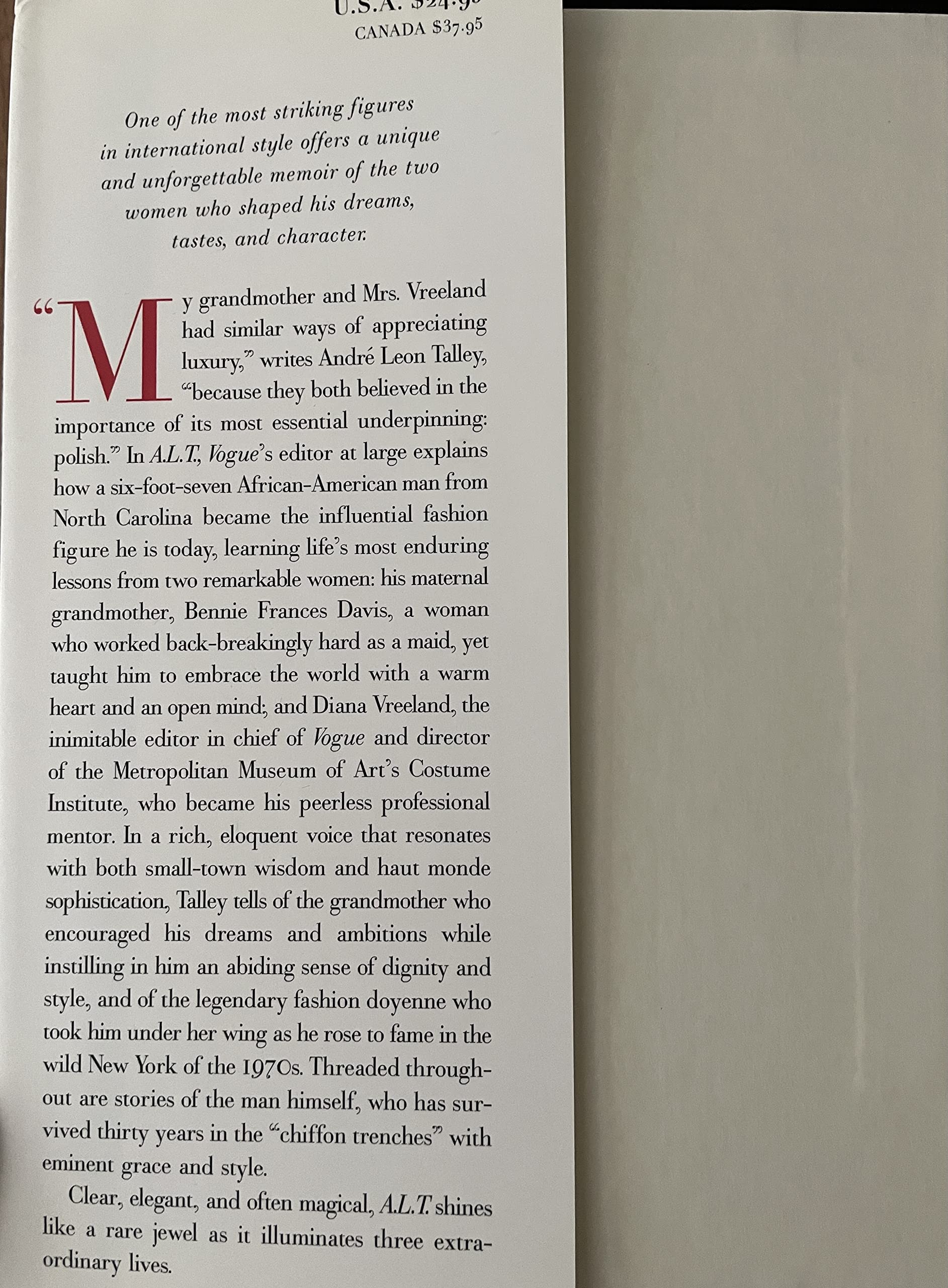 A.L.T.: A Memoir,New