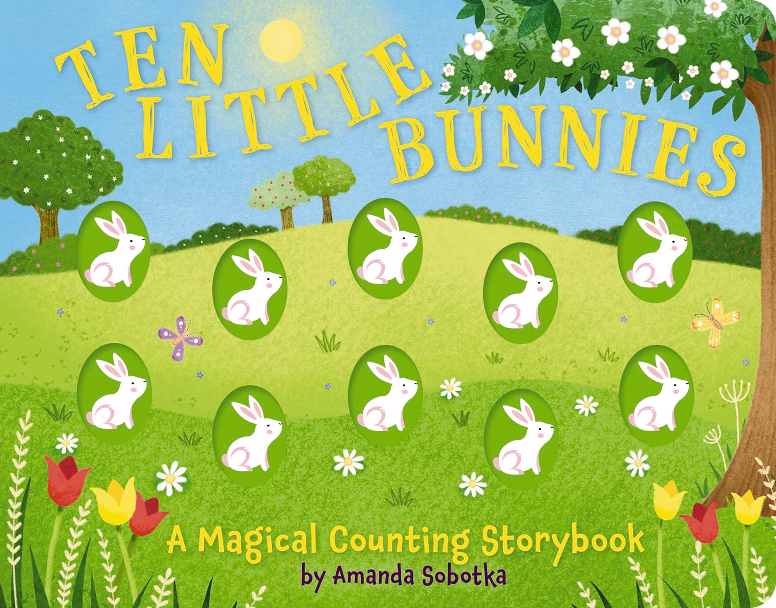 Ten Little Bunnies: A Magical Counting Storybook (A Tactile Bunny Counting Book for Easter Fun) (Magical Counting Storybooks),Used