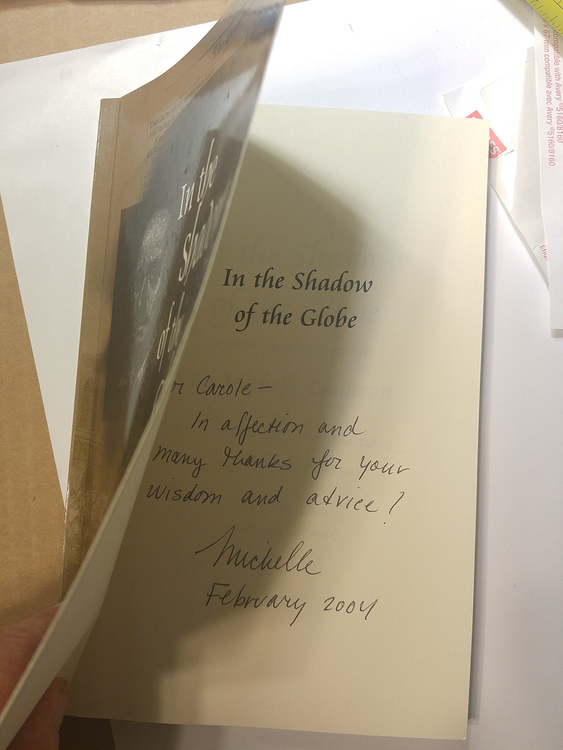 In the Shadow of the Globe,Used