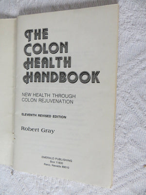 Colon Health Handbook,Used