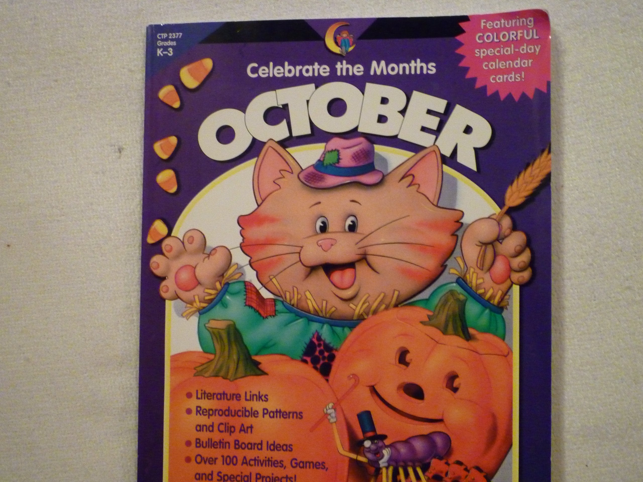 Celebrate the Months October,Used