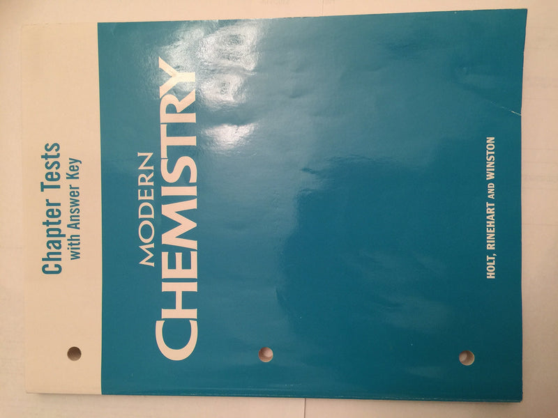 Chapter Tests W/Ansky Mod Chem 2006,New