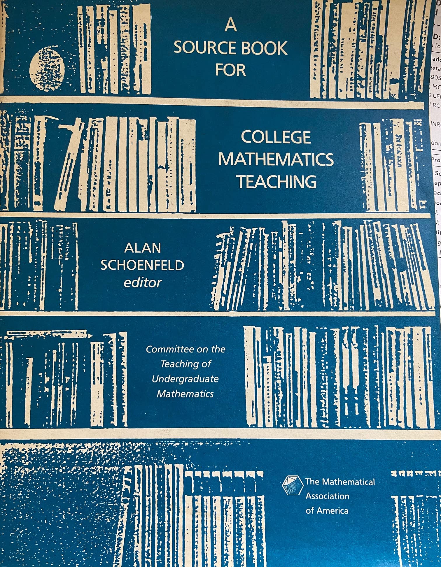 Sourcebook for College Mathematics Teaching,Used