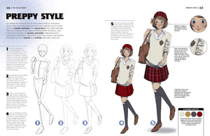 The Shoujo Manga Fashion Drawing Book: Create Hundreds of Amazing Looks for Your Manga Characters,Used
