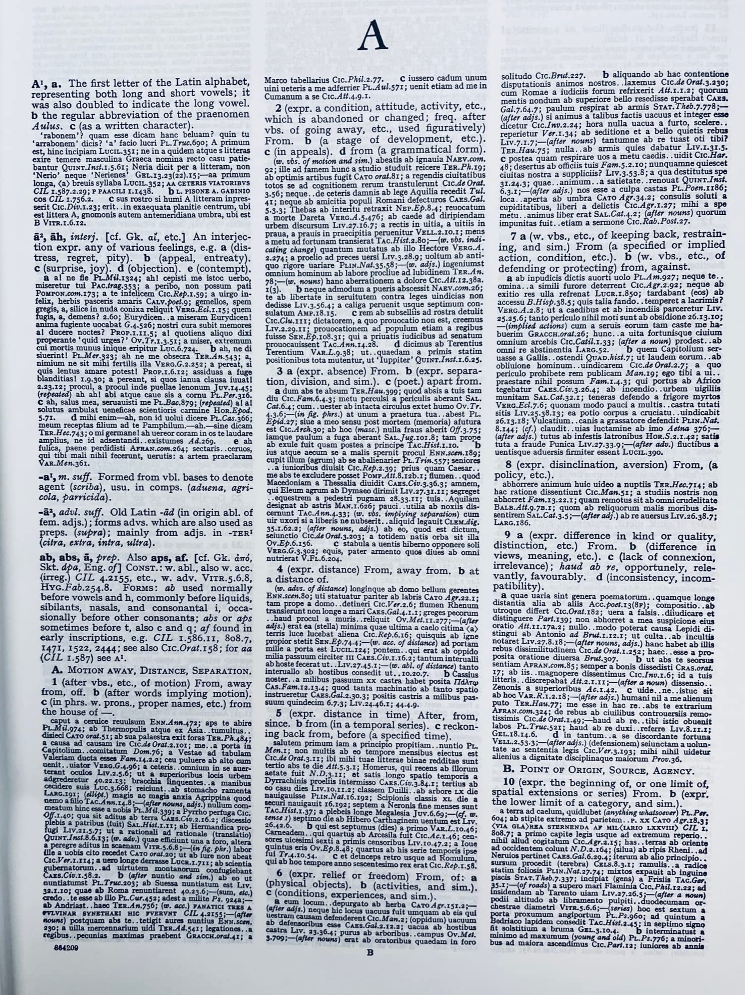 Oxford Latin Dictionary,Used