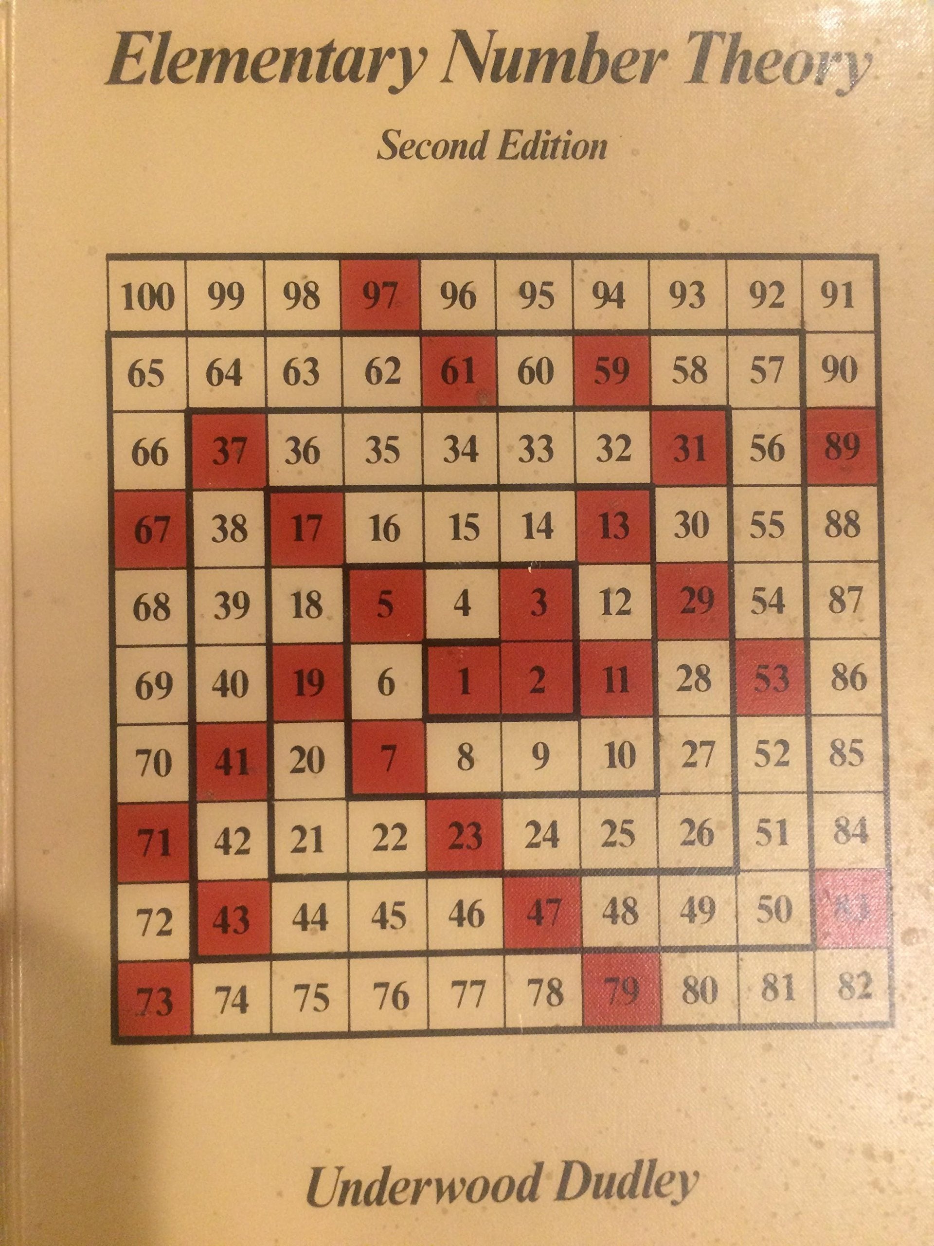 Elementary Number Theory (A Series of Books in the Mathematical Sciences),New