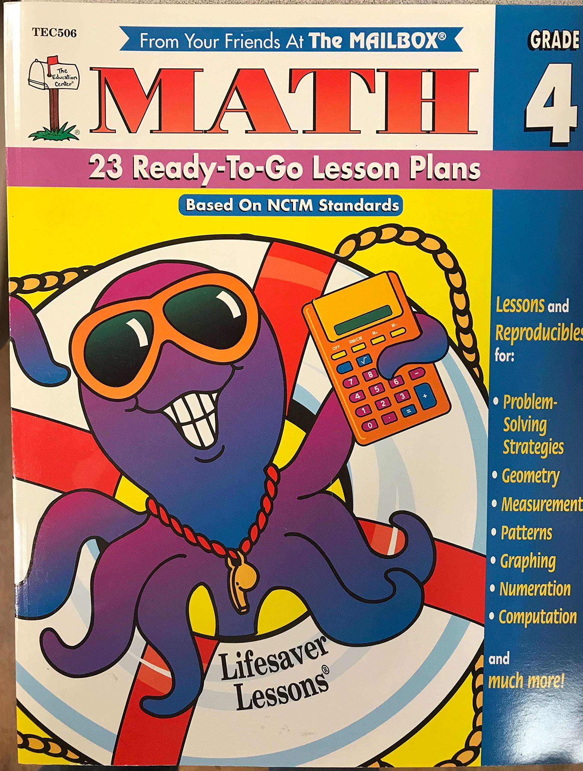 Lifesaver Lessons Math Grade 4,Used