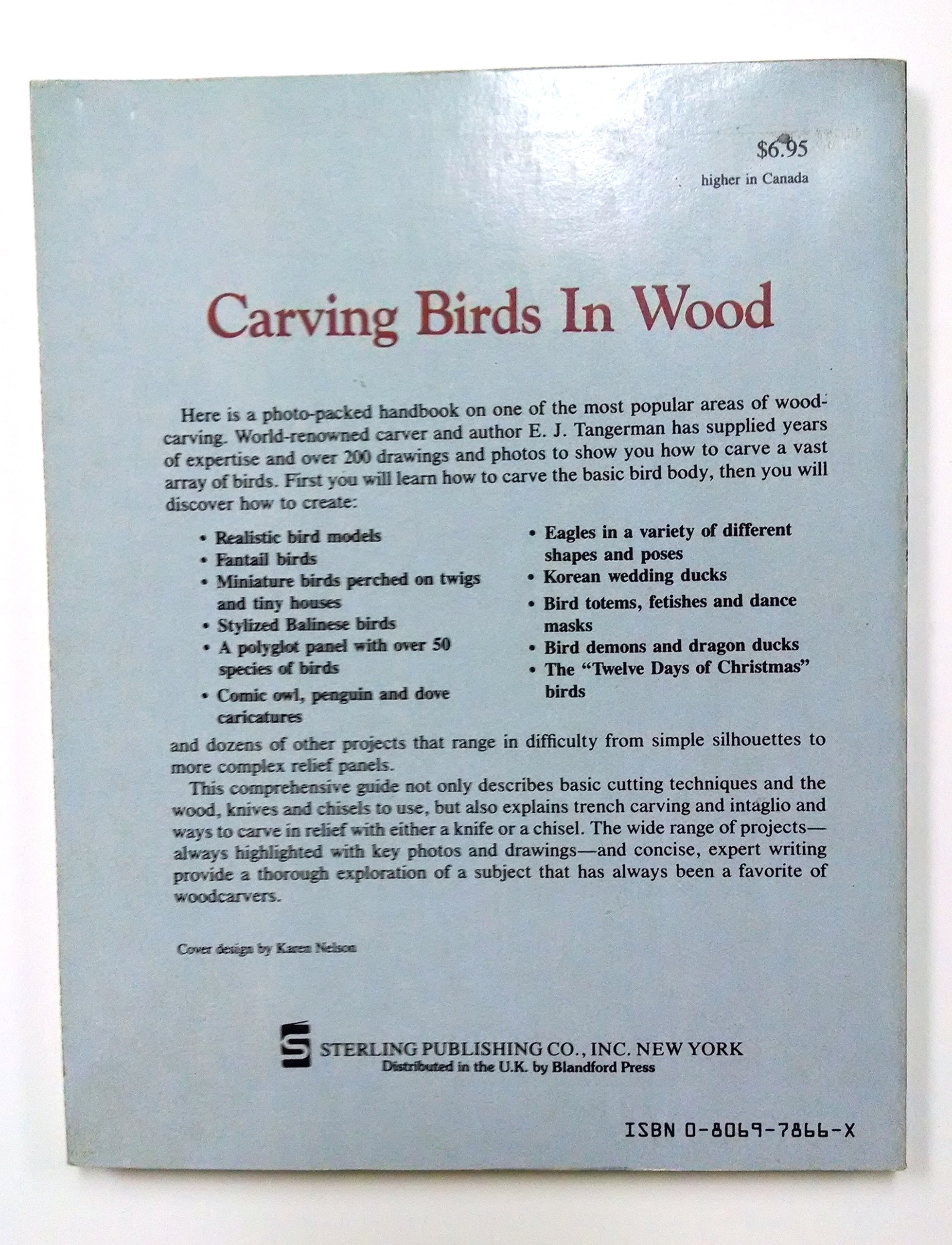 Carving Birds in Wood,Used