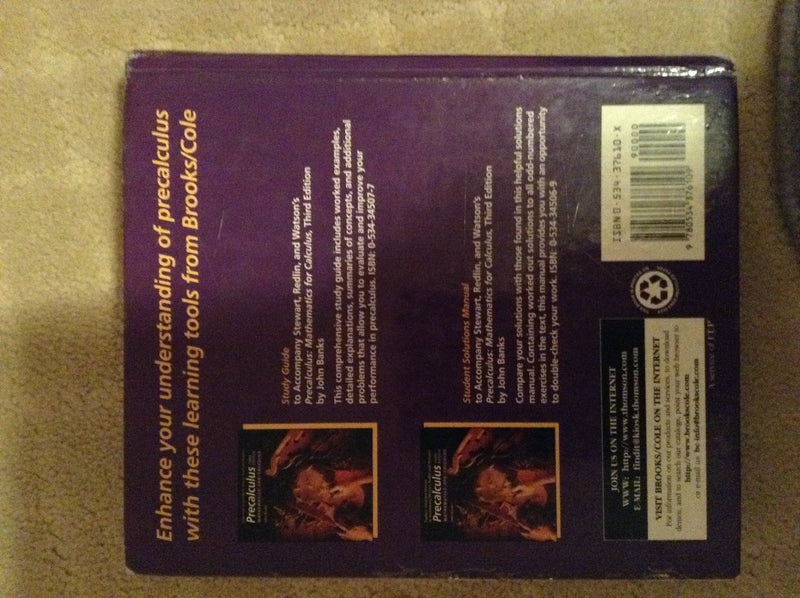 Precalculus: Mathematics for Calculus,New